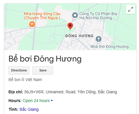 Bể bơi Đông Hương