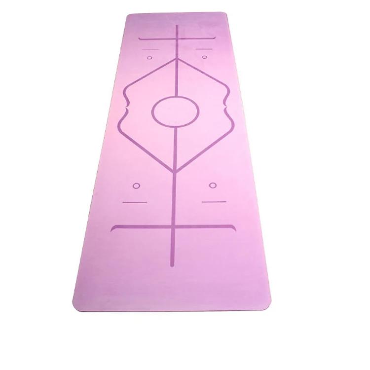 THẢM TẬP YOGA CAO SU THIÊN NHIÊN PU IN HOA VĂN ẤN ĐỘ CAO CẤP