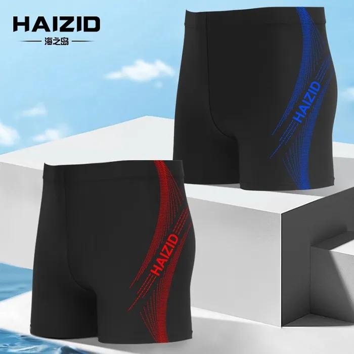 Quần bơi nam chính hãng HAIZID vải cao cấp co giãn 4 chiều