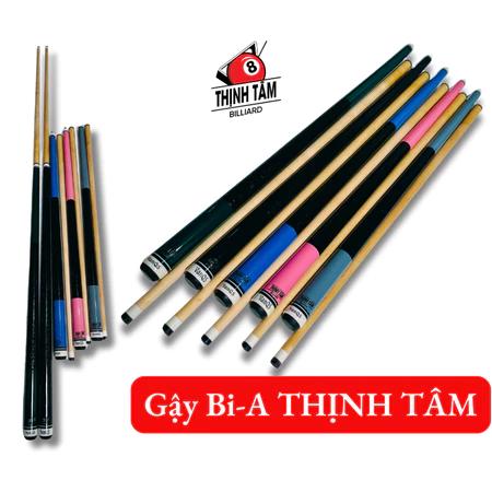 Cơ Bida Lỗ 2 Khúc, Gậy Bi-A Líp Ngọn Cơ 3 Băng Phá Nhảy Dành Cho CLB Cá Nhân [ GẬY BIDA 2K ]