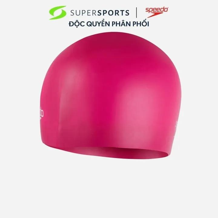 Mũ Bơi Speedo Moulded Silicone - Hồng