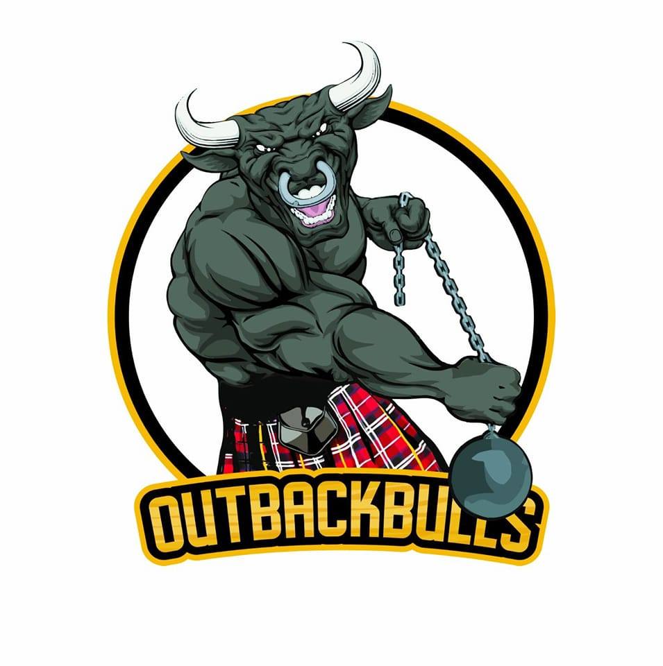 Outbackbulls bei den Highland Games