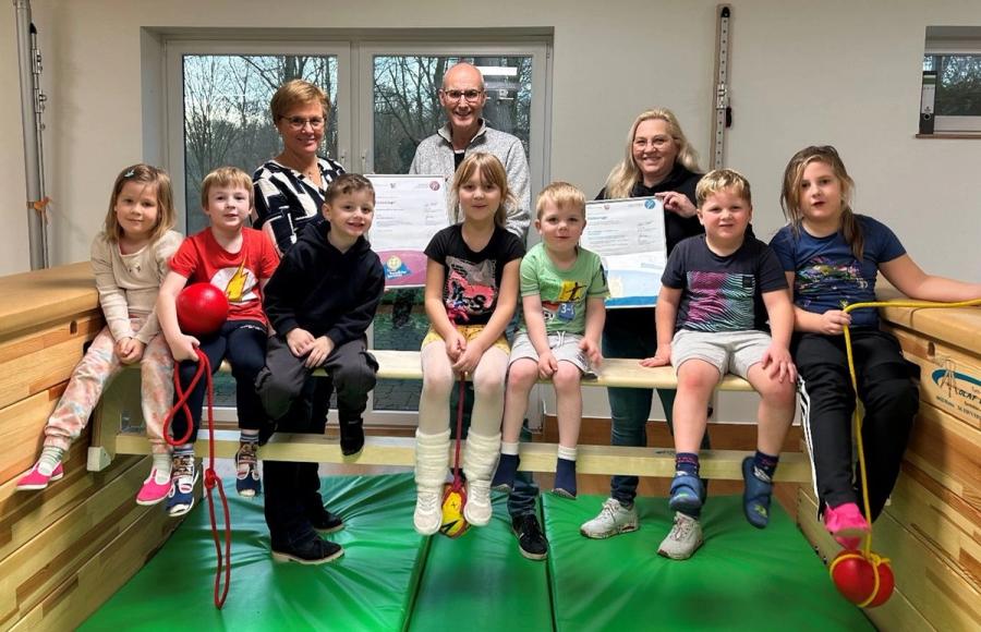 SC Reken als „Kinderfreundlicher Sportverein" ausgezeichnet