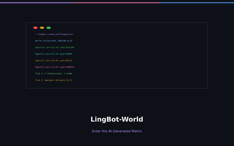 LingBot-World: Enter the AI-Generated Matrix