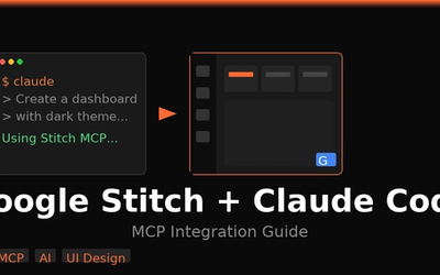 Integrating Google Stitch MCP with Claude Code: Automate UI Design with AI