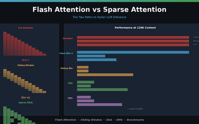 Flash Attention vs Sparse Attention — LLM 추론 속도를 가르는 핵심 기술