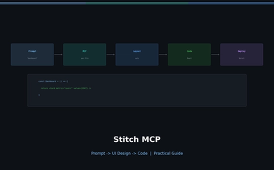 Google Stitch MCP Setup Guide — Claude Code, Cursor, Gemini CLI (2026)
