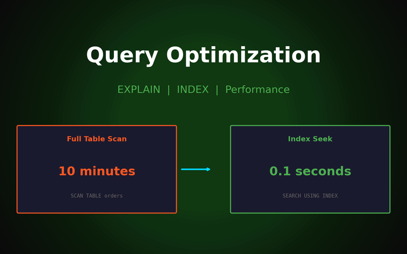 왜 당신의 SQL 쿼리는 10분이 걸릴까? — EXPLAIN QUERY PLAN부터 인덱스 설계까지