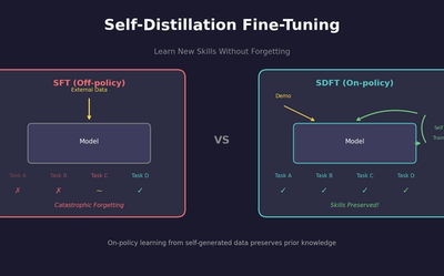 SDFT: Learning Without Forgetting via Self-Distillation