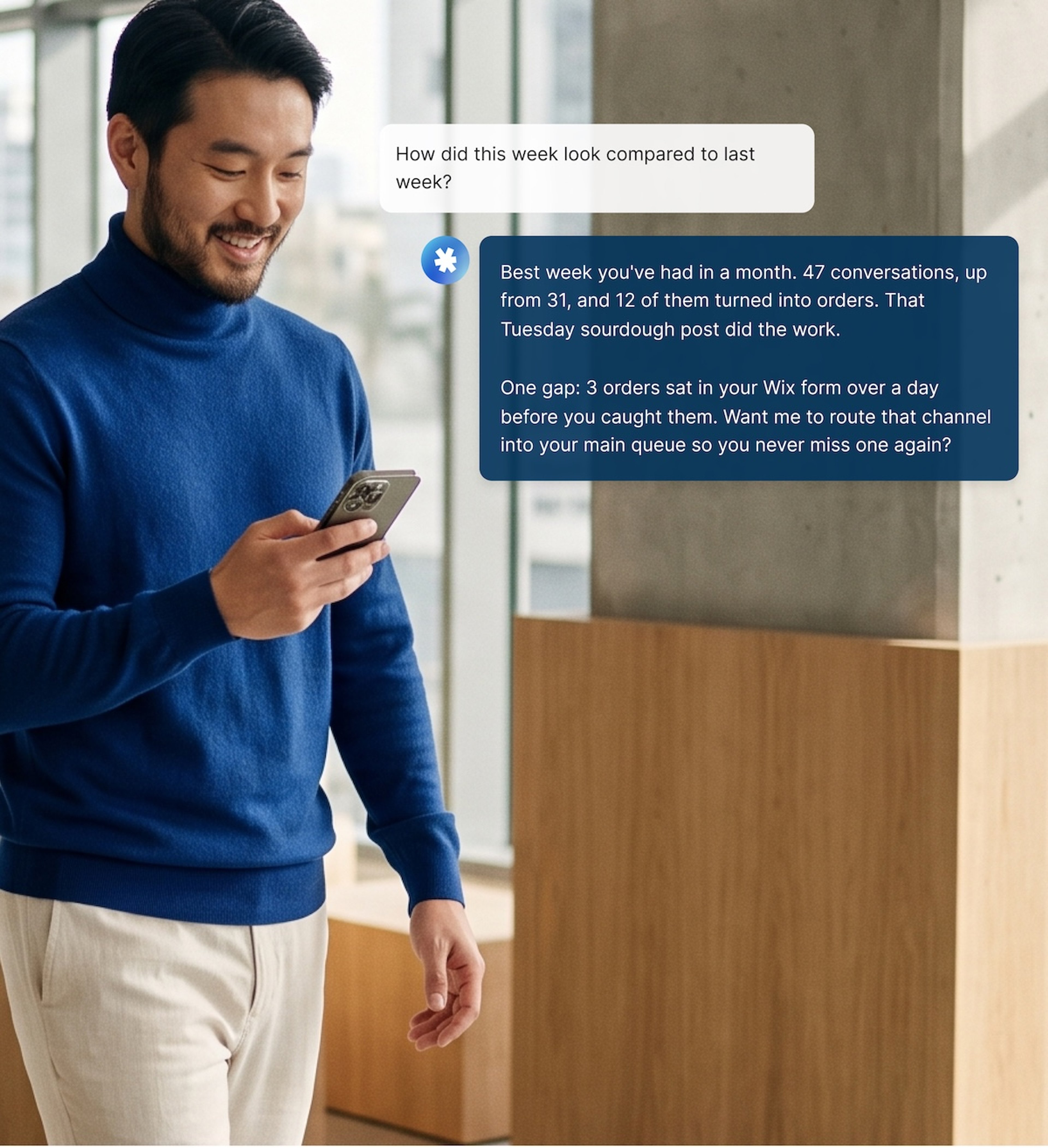 Hire an employee who shows up ready