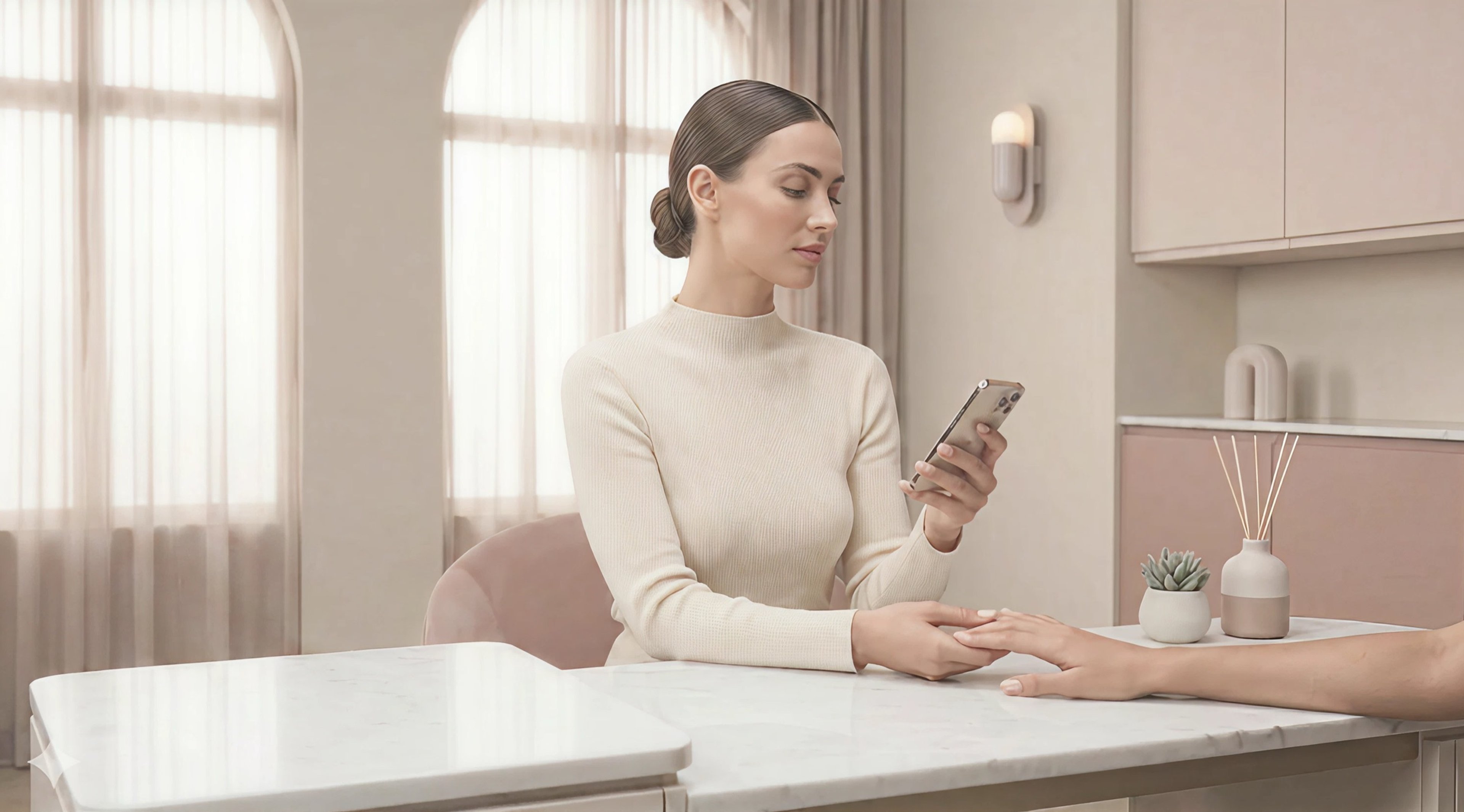 A small business owner connecting with HiO