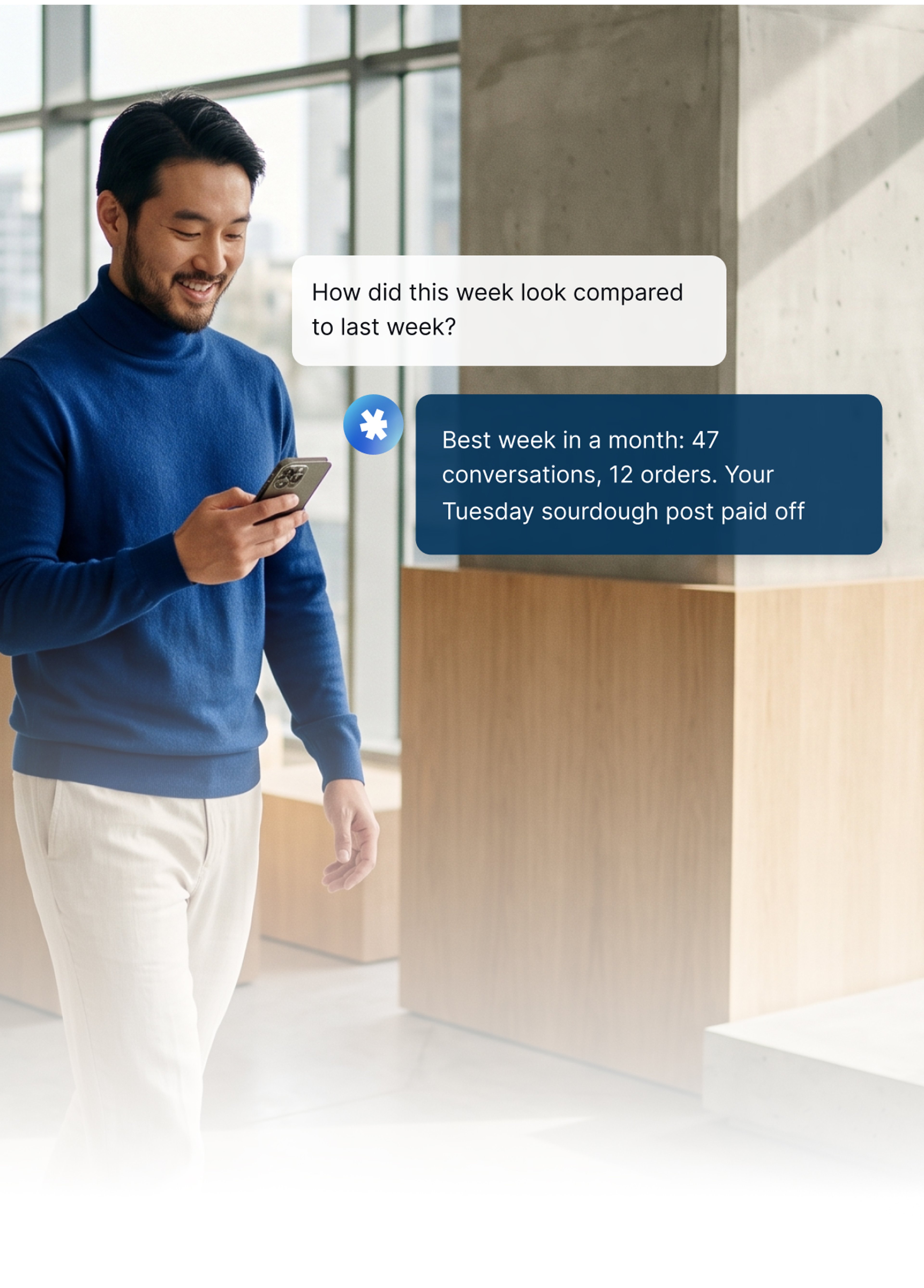 Hire an employee who shows up ready
