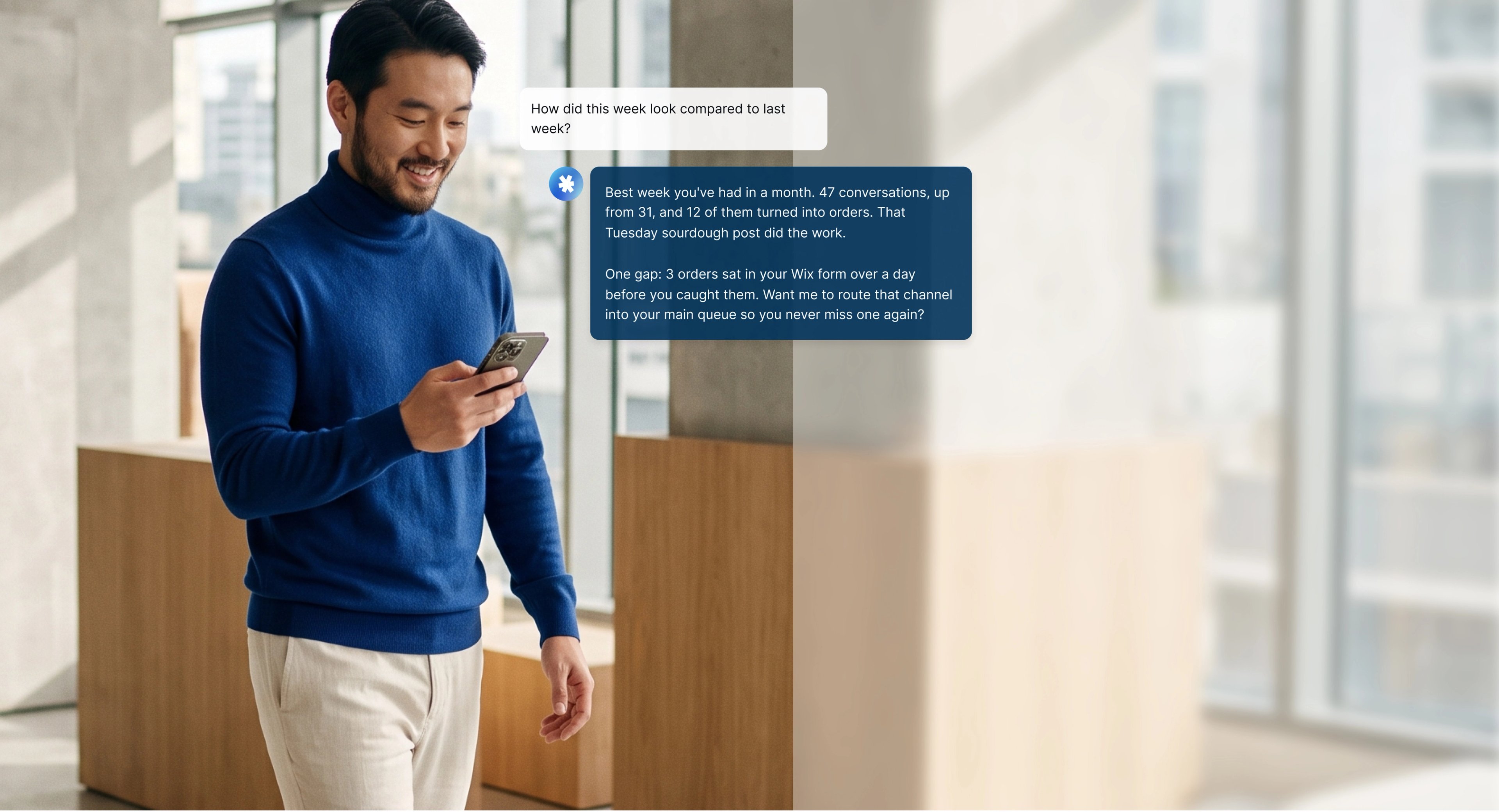 Hire an employee who shows up ready