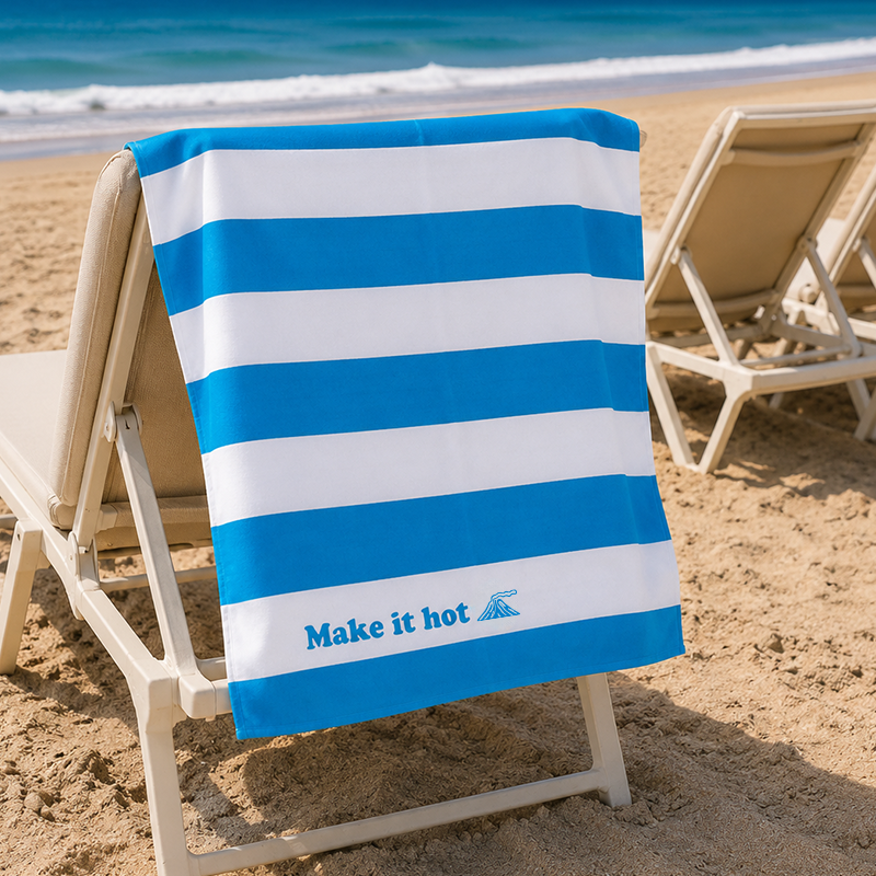 Flow Tide Beach Towel