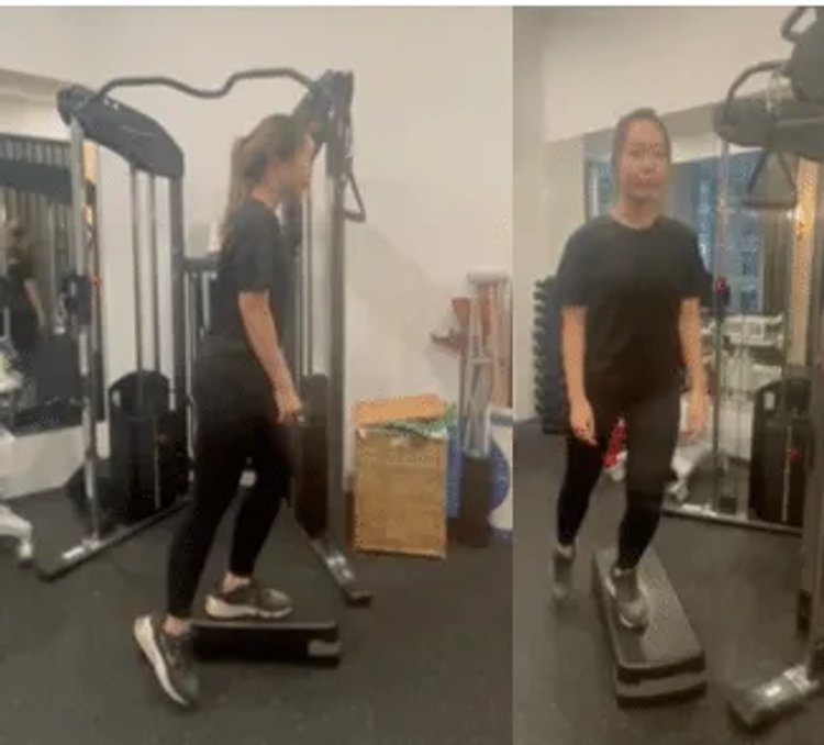 Lateral stepdown test