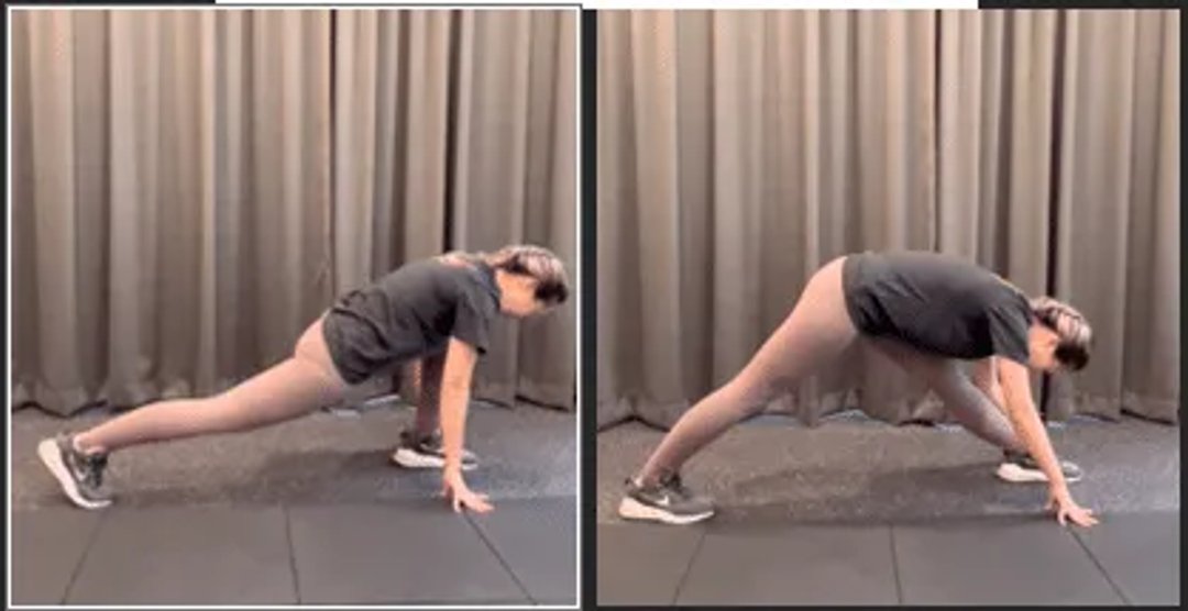 Deep lunge