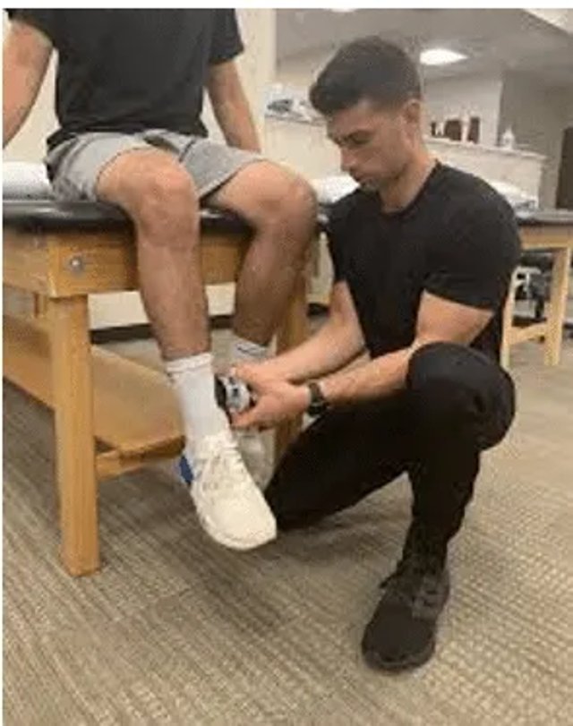 Hip external rotation