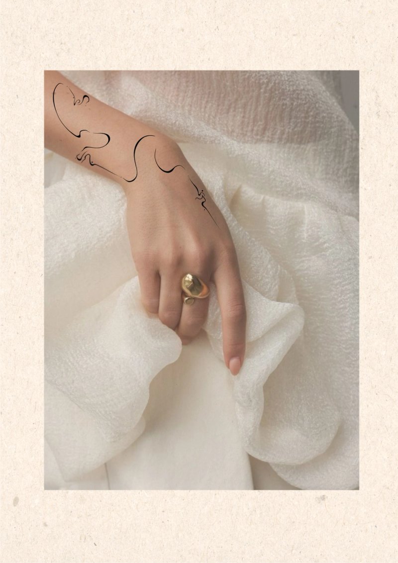 Flash tattoo ornemental
