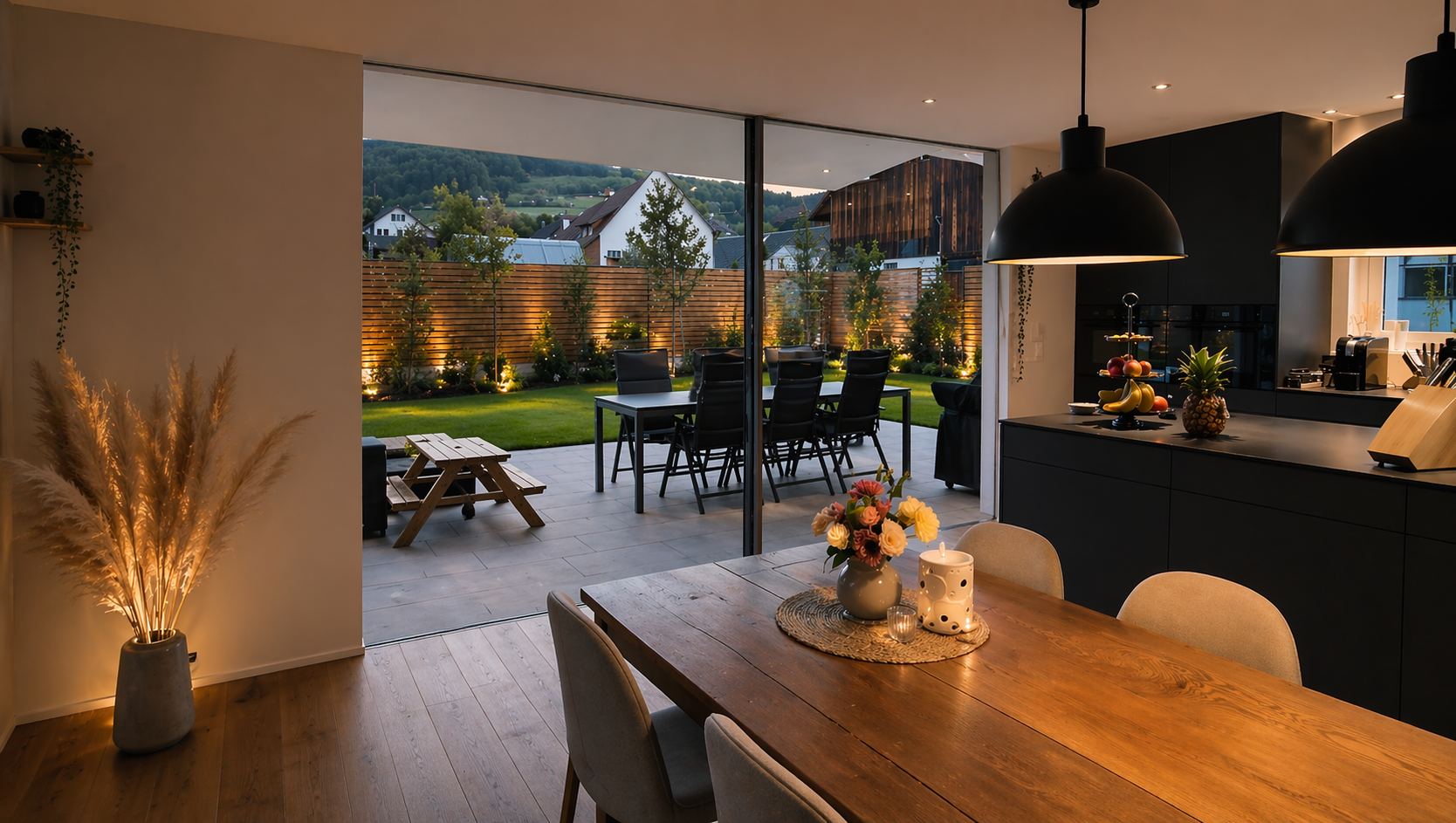 EFH Bennwil — SLIDE Schiebefenster