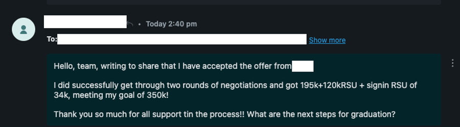 Offer