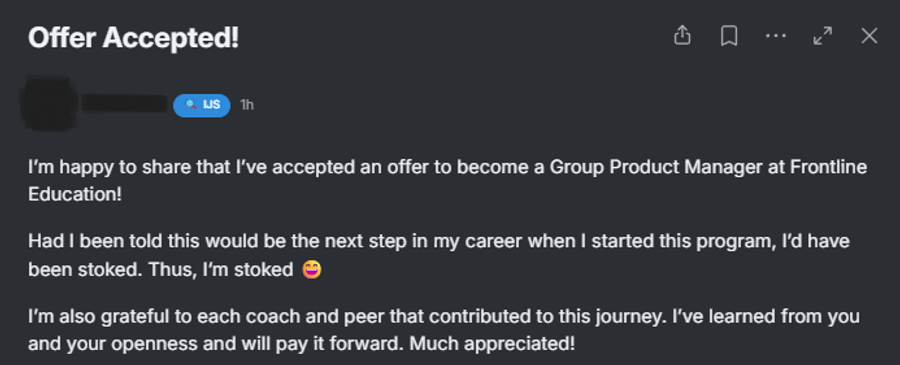 Group PM at Frontline Education