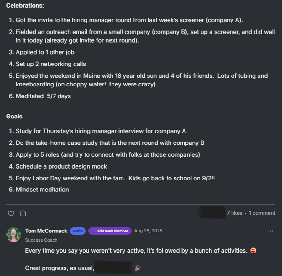 2 Networking Calls & Fielded Outreach email