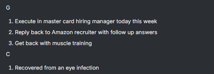 Reply back to Amazon Recruiter