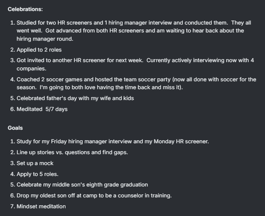 4 Active Interviews