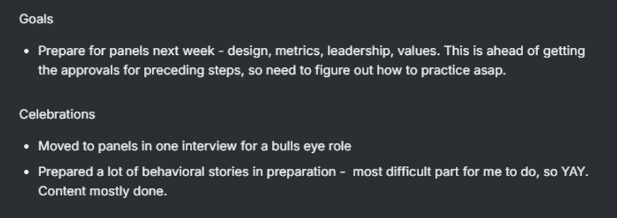 Prepared a Lot of Behavioral Stories