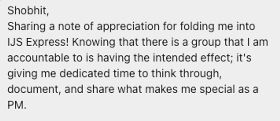 Client feedback 387