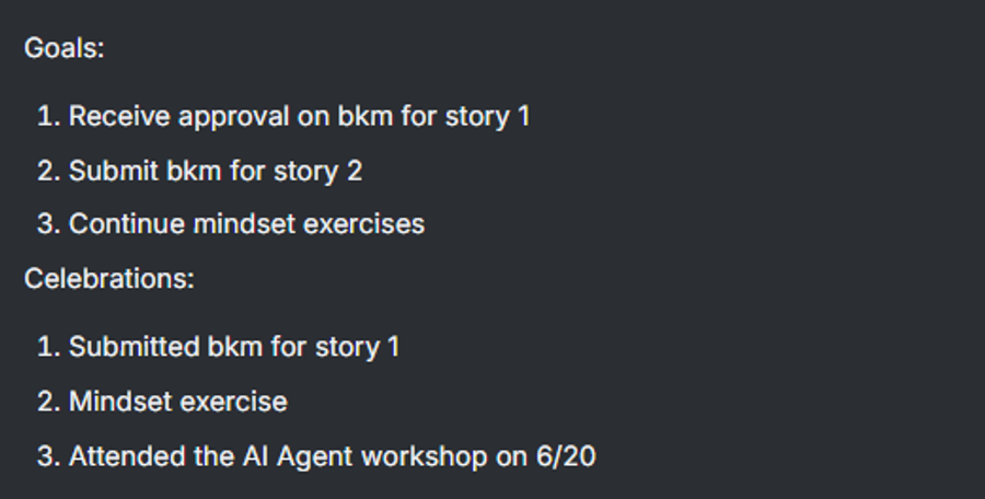 Submitted BKM 1 & Mindset Exercises