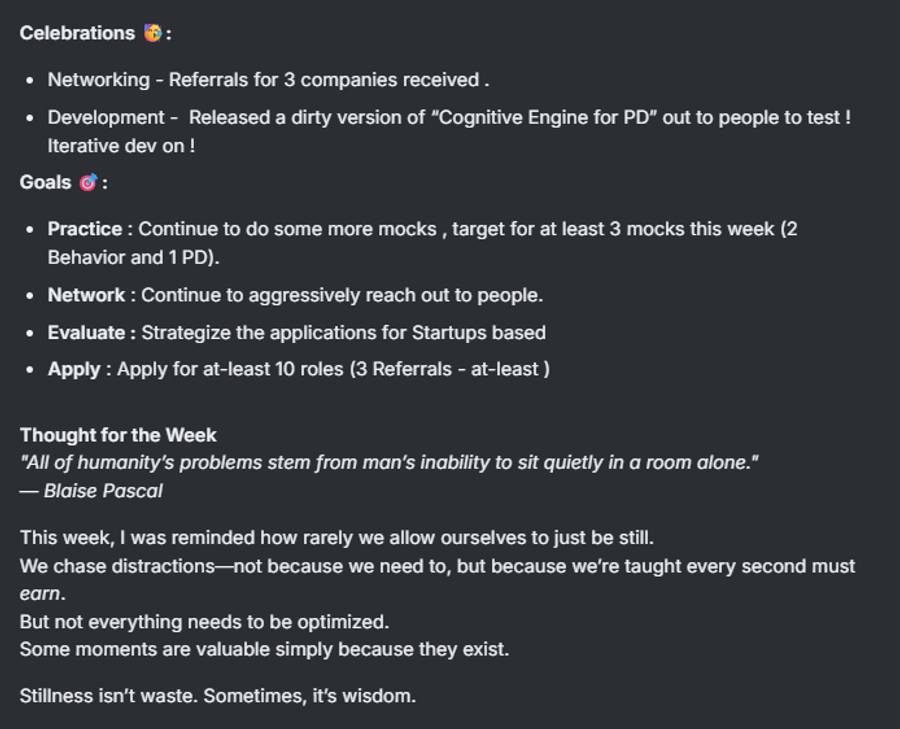 Referrals for 3 Companies Received