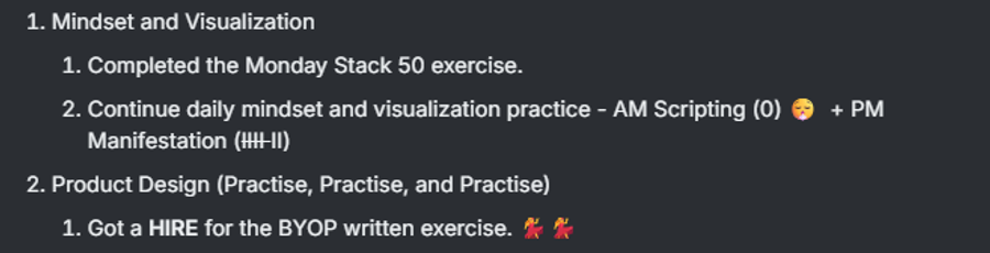 HIRE on BYOP Exercise
