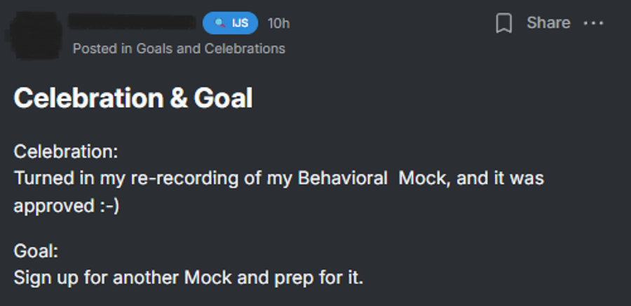 Client feedback 385