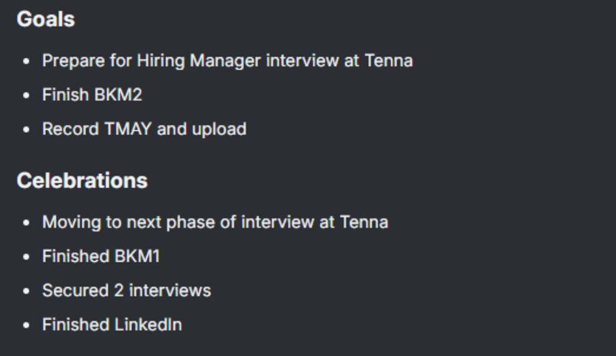 Secured 2 Interviews