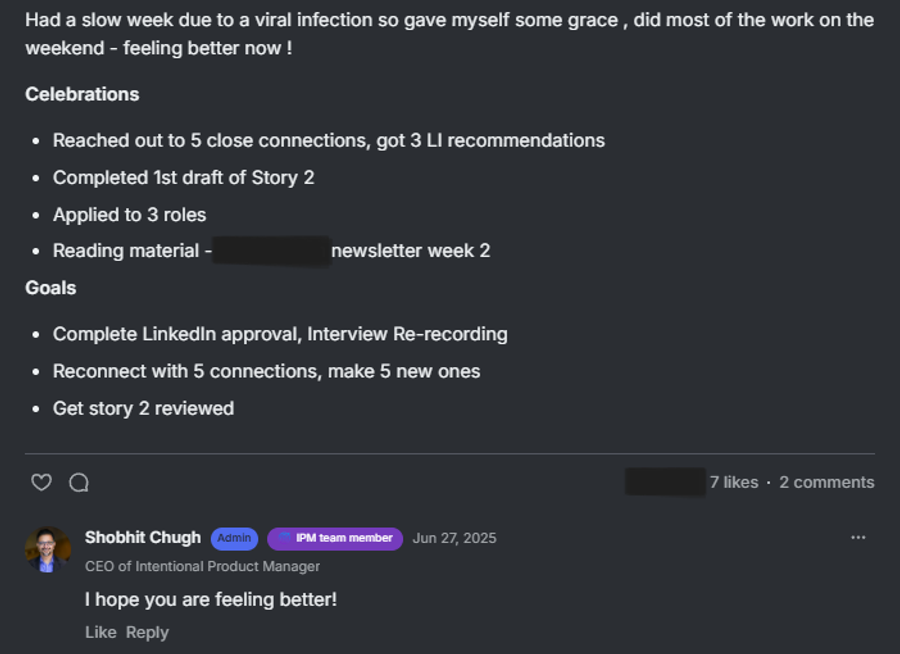 Applied to 3 Roles & 1st Draft of Story 2