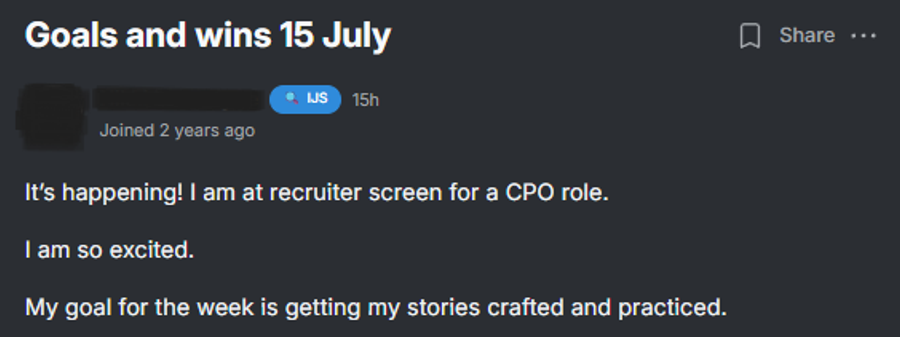 Recruiter Screen for a CPO Role