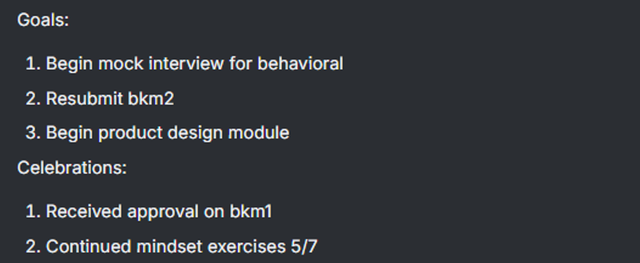 BKM 1 Approval & Mindset