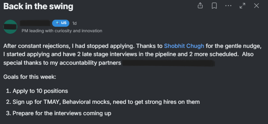 Have 2 Late Stage Interviews