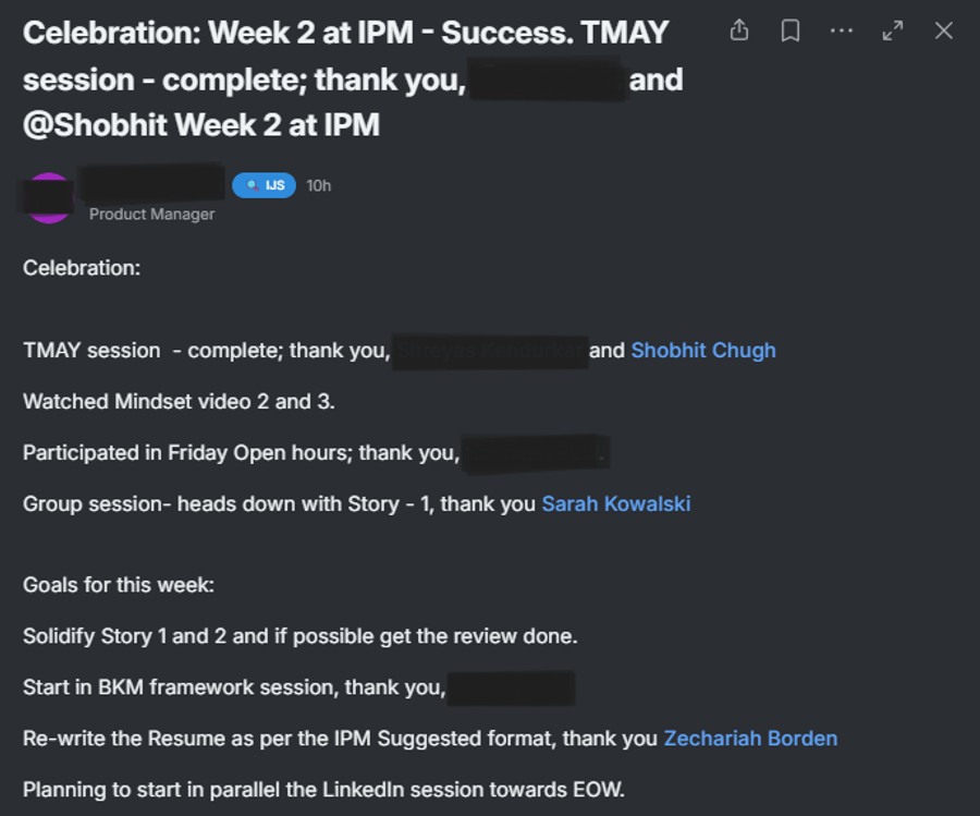 Client feedback 392