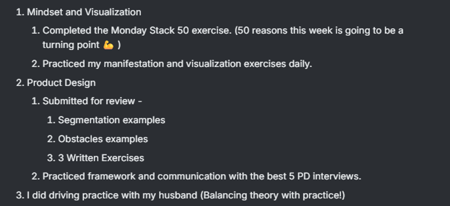 Mindset & Visualization