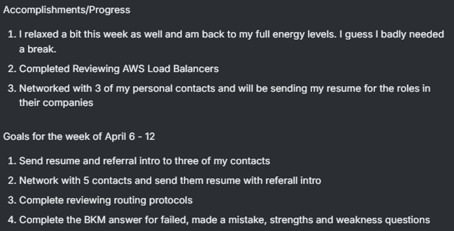 Networked with Personal Contacts
