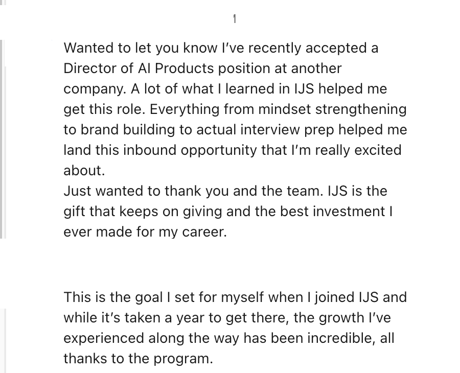 Director of AI Products role