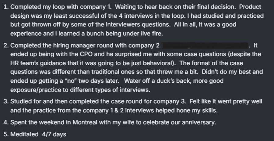 Loop & HM Interviews with Companies