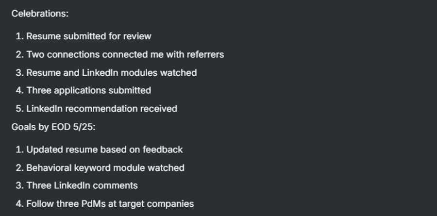 Resume Review & 3 Applications Submitted