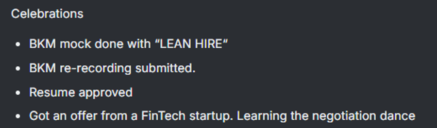 Lean Hire BKM