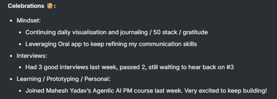 Had 3 Good Interviews