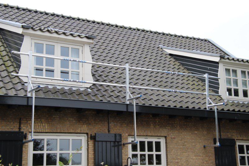 Dakrandbeveiliging voor schuine daken ASC SGS