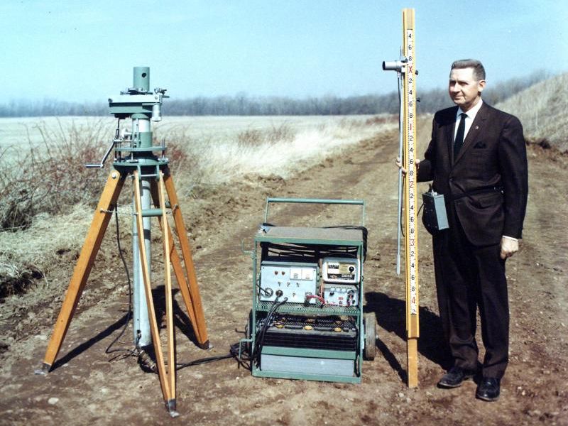 Bob Studebaker, de uitvinder van de bouwlaser