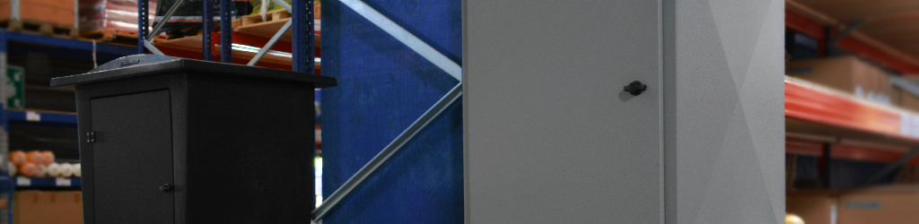 Verschillende bouwmeterkasten